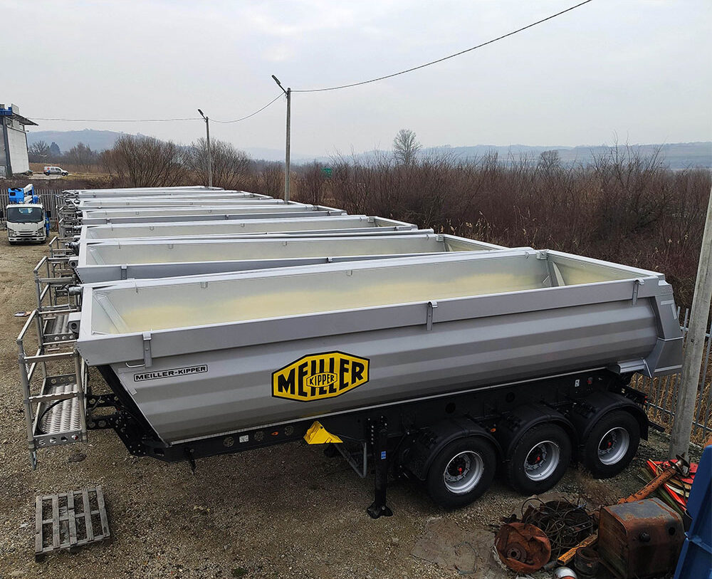 Meiller čelična kiper poluprikolica MHPS 44/3 N 24m3
